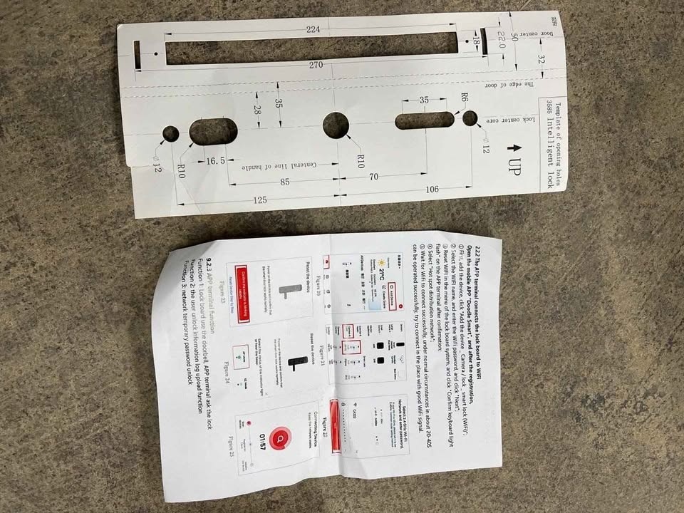 NEW Intelligent Fingerprint Password Lock AY62973 - photo 4