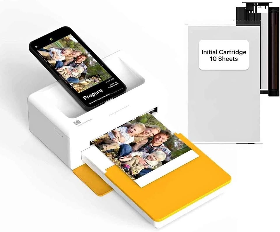 Kodak Dock Plus 4x6in Portable Instant Photo Printer