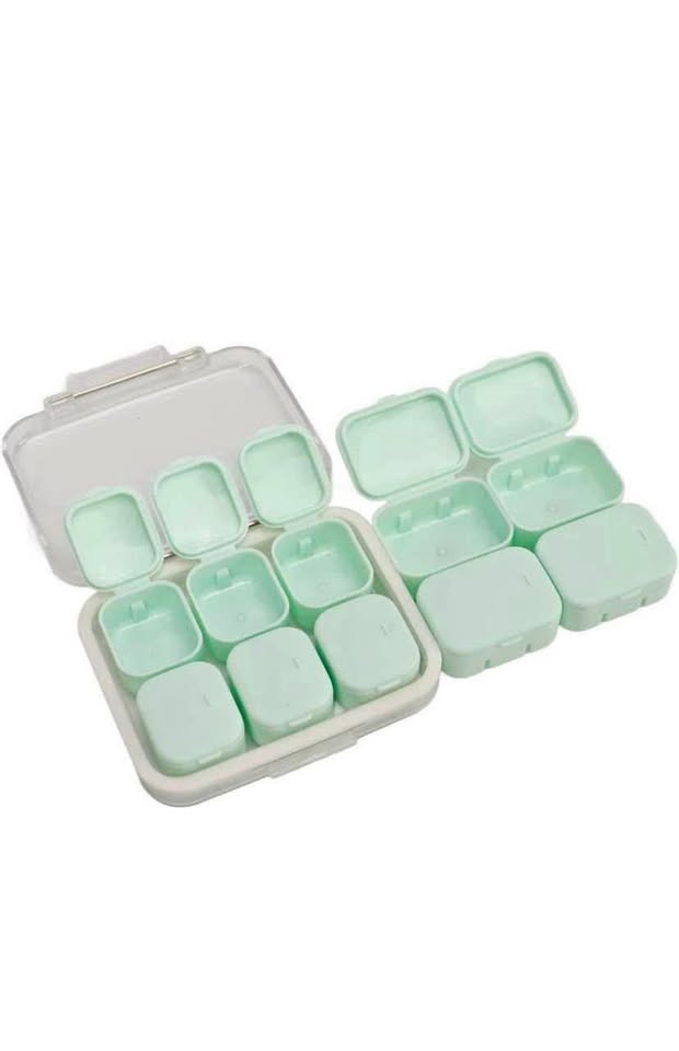 Brand new Portable daily medication storage case