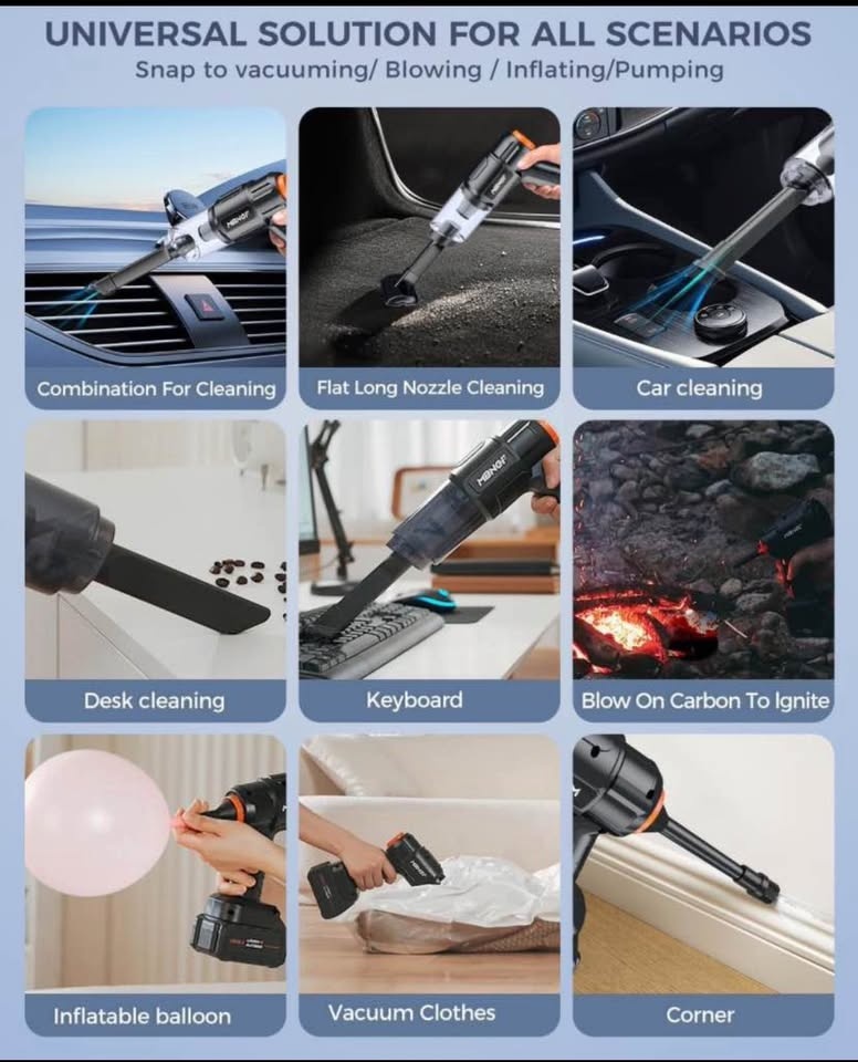 Brand new Cordless Portable Vacuum for Car and Home - photo 5