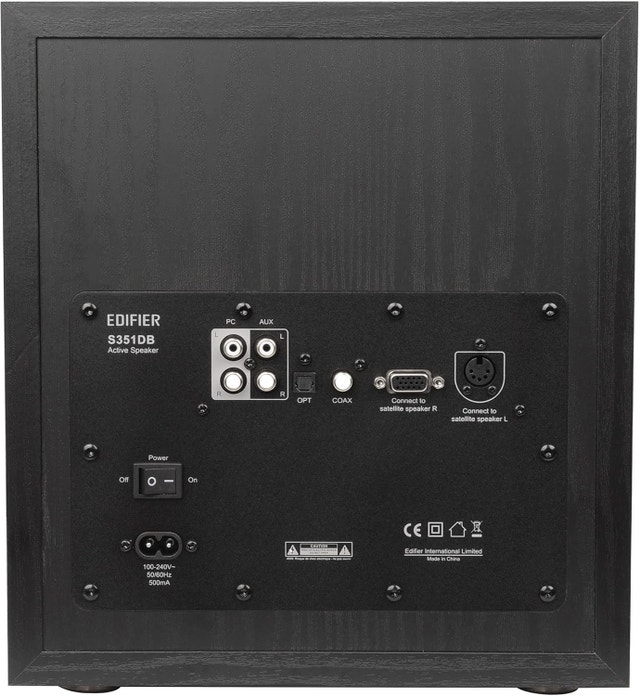 Edifier Bookshelf Speakers & Subwoofer S351DB (Like New) - photo 5