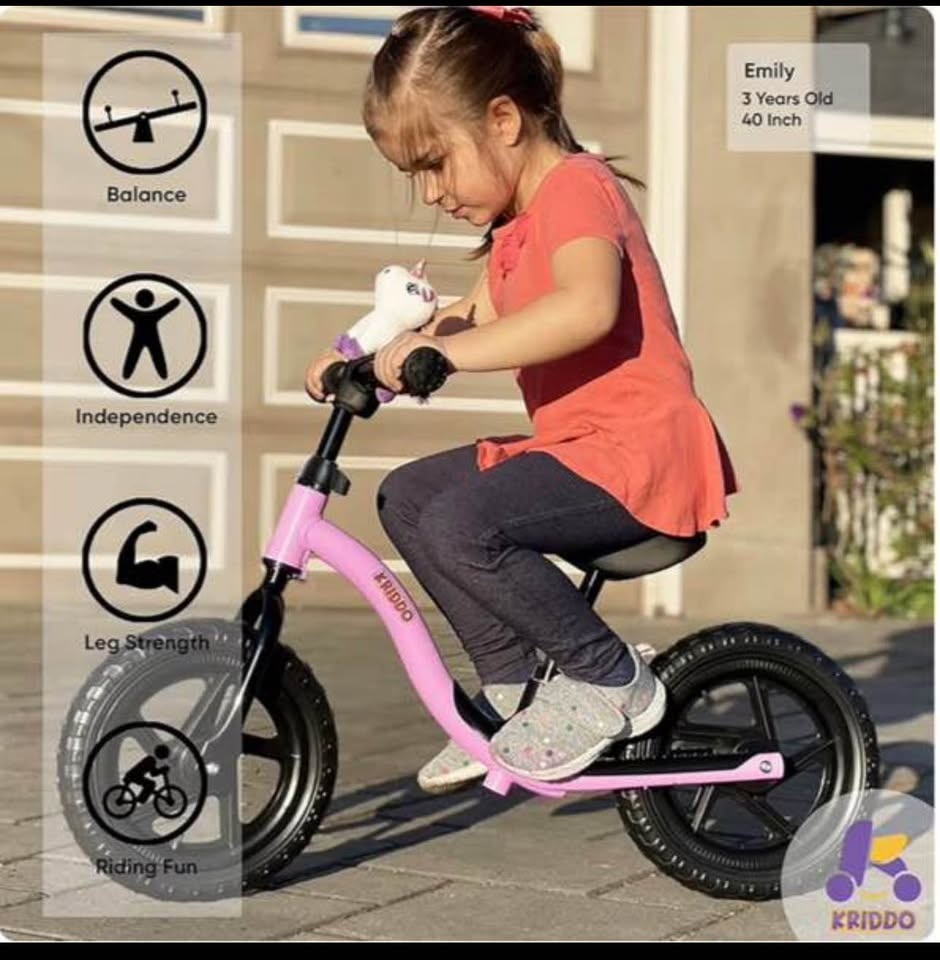 Purple Toddler Balance Bike (24m-5yr) - photo 4