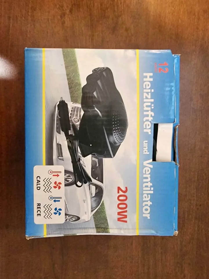 Car Heater and Fan