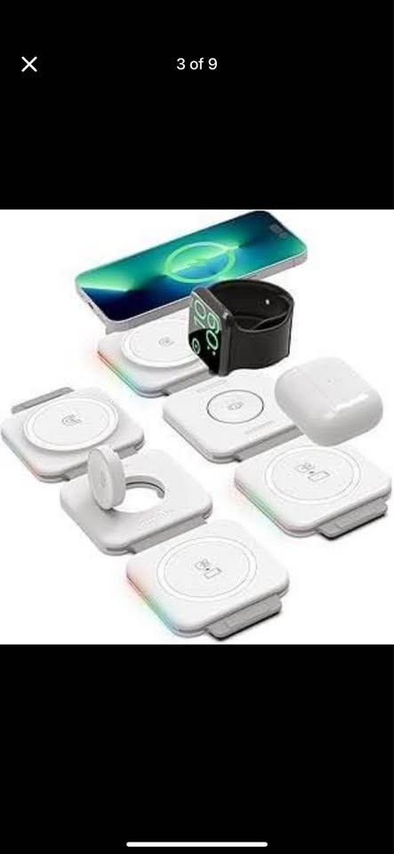 Brand new 3 in 1 charging station for earbuds, phone and smartwa - photo 4
