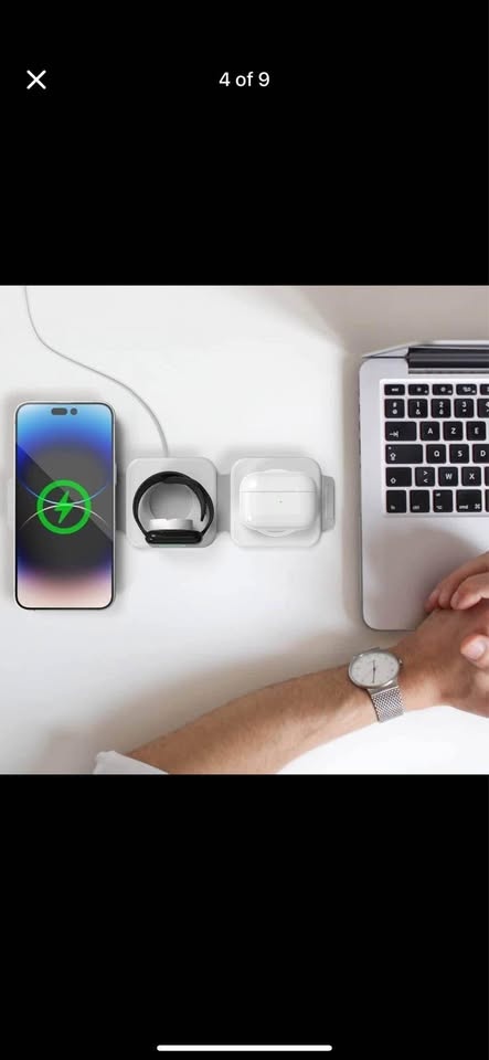 Brand new 3 in 1 charging station for earbuds, phone and smartwa - photo 5