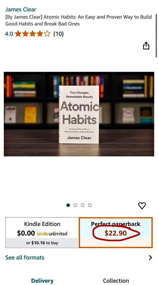 Brand new Atomic Habits book