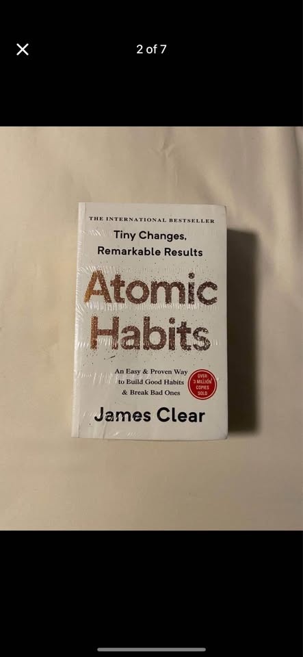 Brand new Atomic Habits book - photo 2