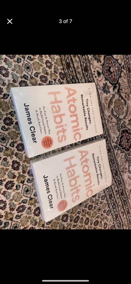 Brand new Atomic Habits book - photo 3