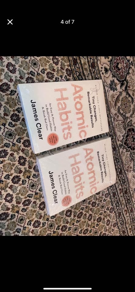 Brand new Atomic Habits book - photo 4
