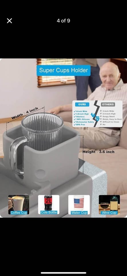 Brand New Sofa Arm Tray with Cup Holder - photo 3