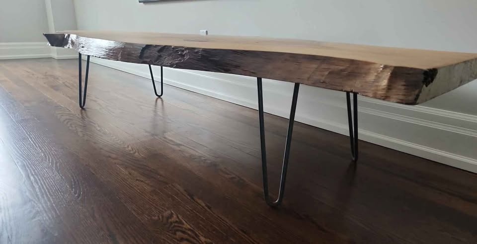 Custom Live Edge Coffee Table - Cottage/Chalet Vibe - photo 2