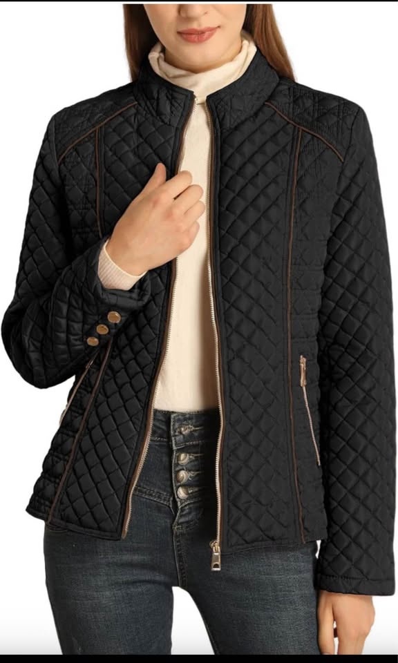 2XL Bellivera Women's Quilted Puffer Jacket