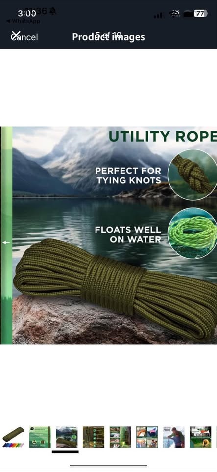 Brand new Premium Diamond Braided Rope 150 ft - photo 5