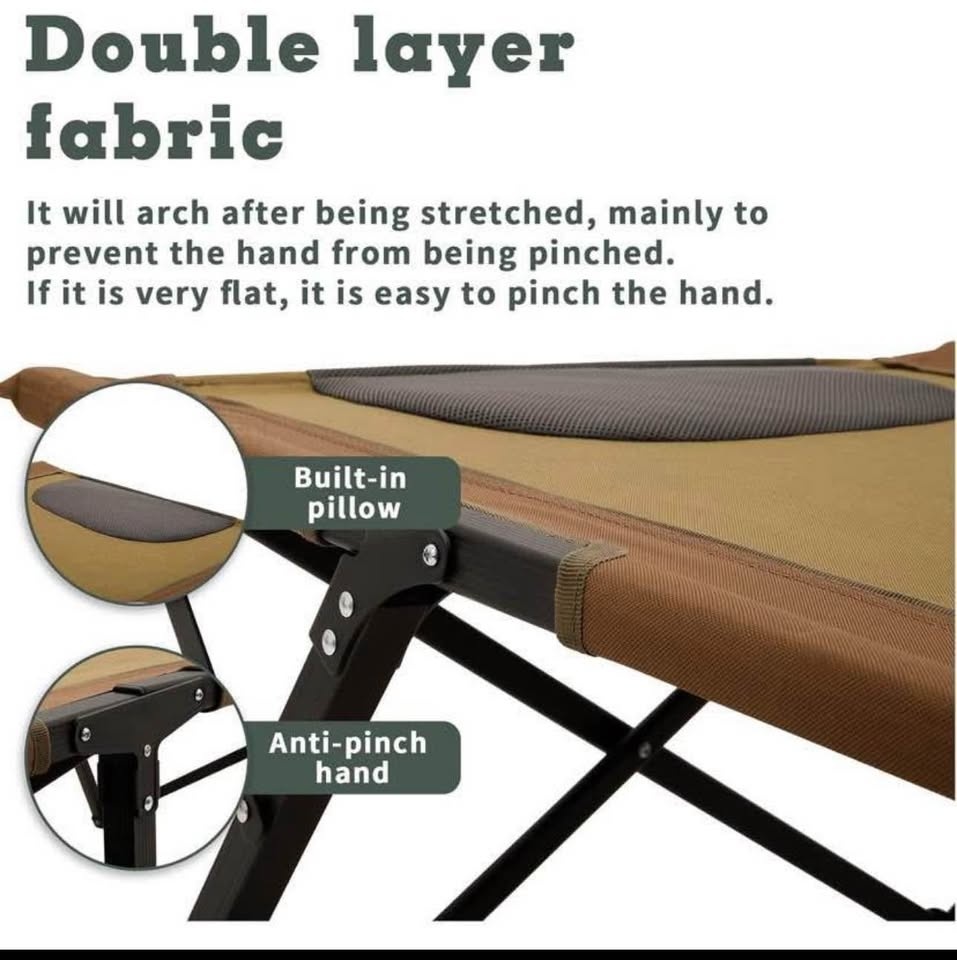 Brand new SunnyFeel 300 lb Camping Cot - photo 3