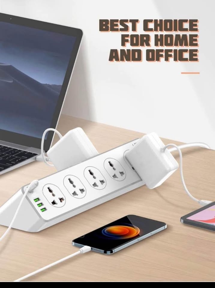 Brand new PowerStrip 10 universal sockets+ USB and USBc - photo 2