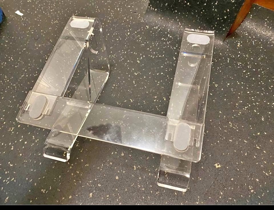 Clear Laptop Stand