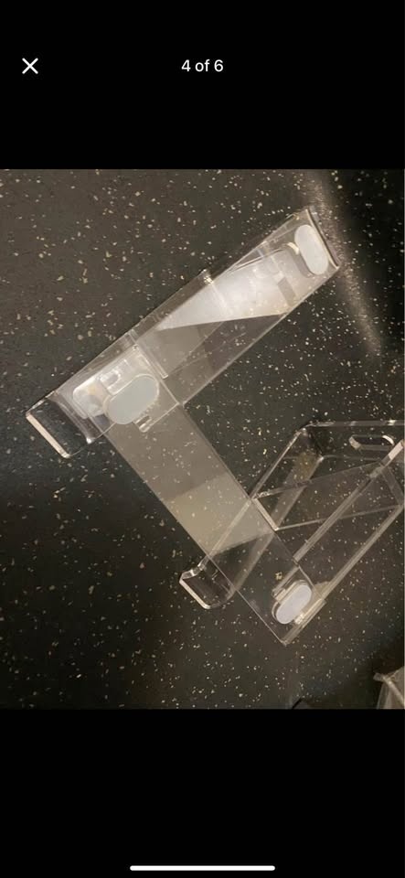 Clear Laptop Stand - photo 4