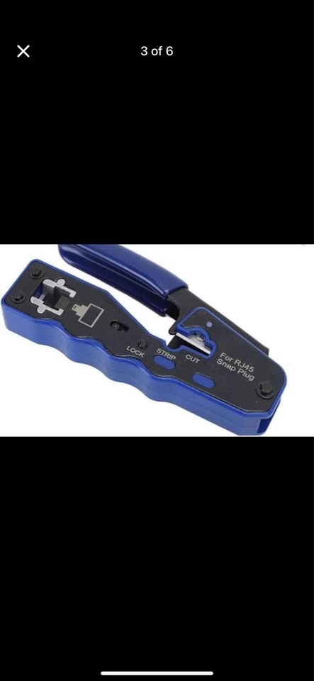 New Ethernet Cable Crimpers