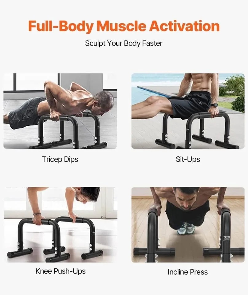 Heavy-Duty Steel Dip Bars 12 inch high, 500lb capacity image indicator(4)