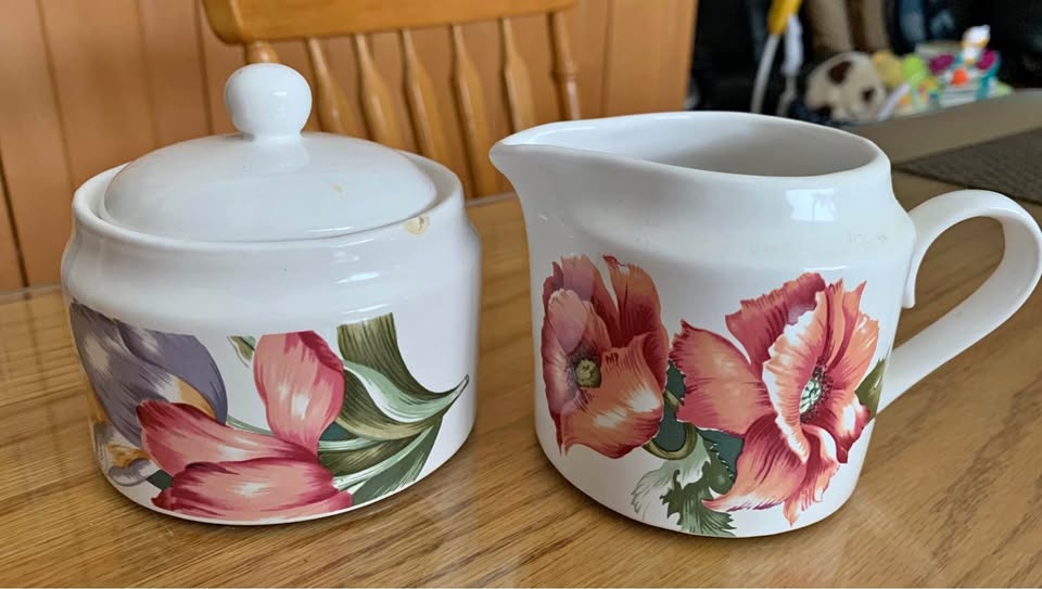 Sugar & Creamer Ceramic