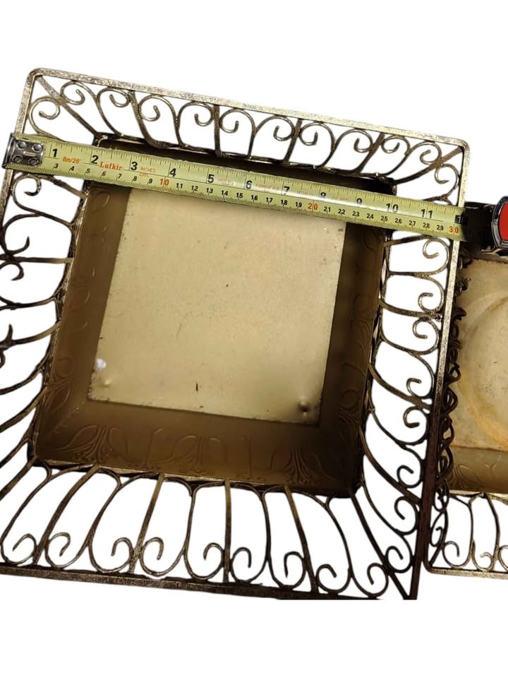 Home Interiors Antique-Style Metal Plant Holders – Set of 2 - photo 4