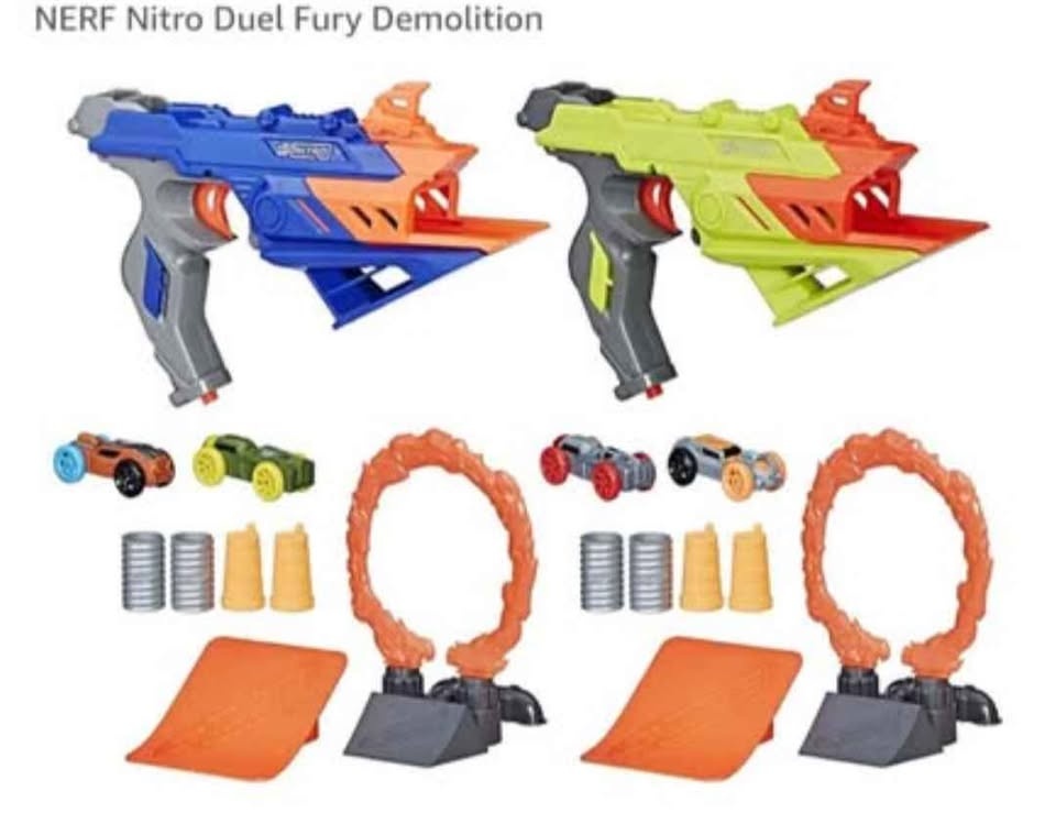 NERF Nitro Duel Fury Demolition Launch Set – $35 (Barrie) - photo 3