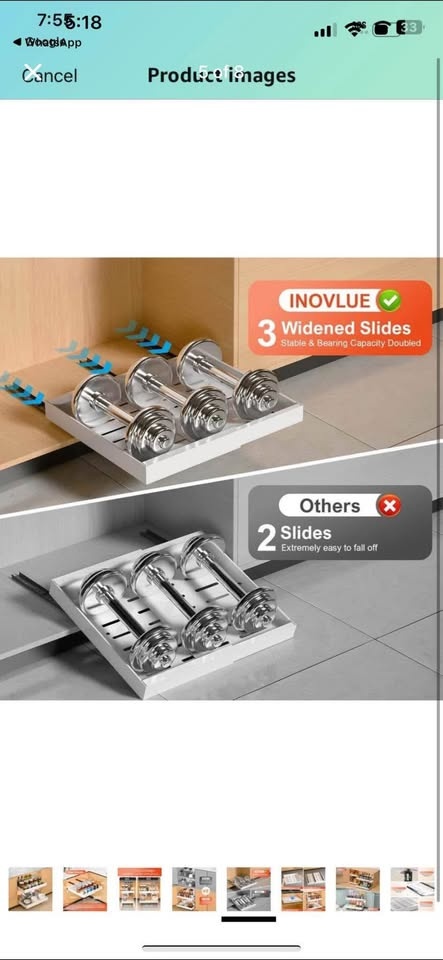 Pull Out Cabinet Organizer - Expandable Drawers - photo 5