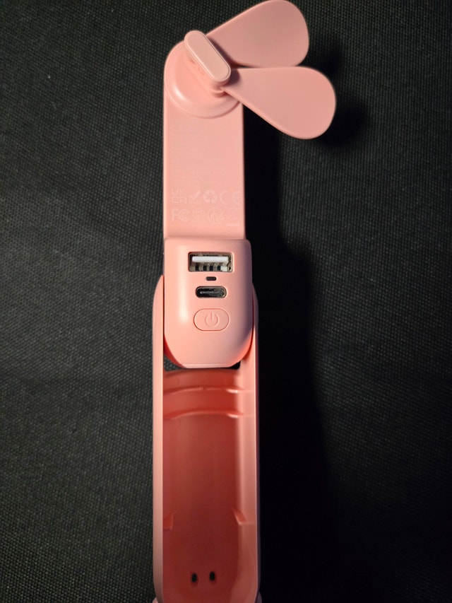 3-in-1 Portable Fan with Light and Power Bank - photo 5