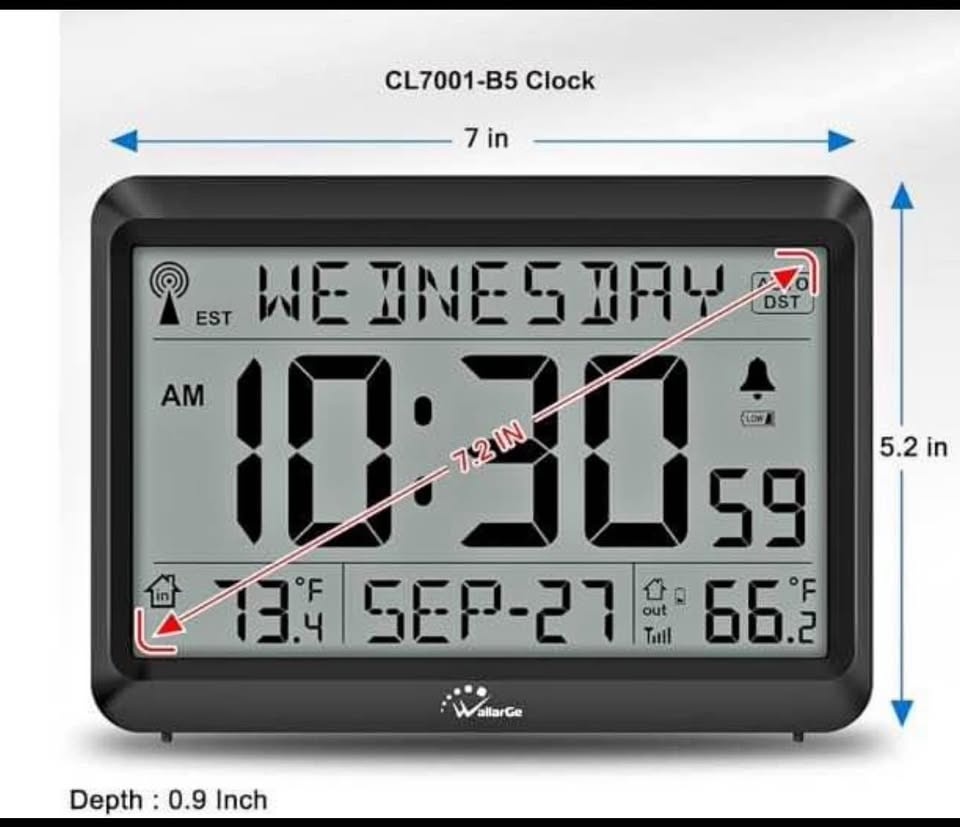Brand new digital atomic clock