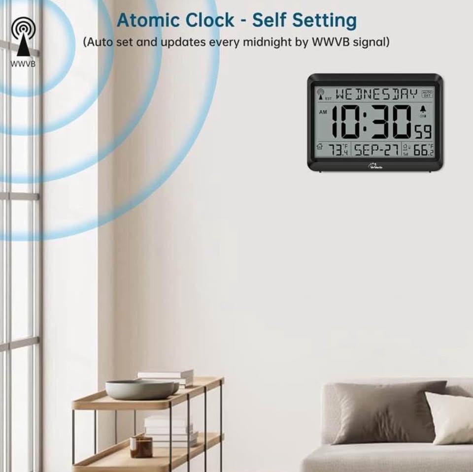 Brand new digital atomic clock - photo 4