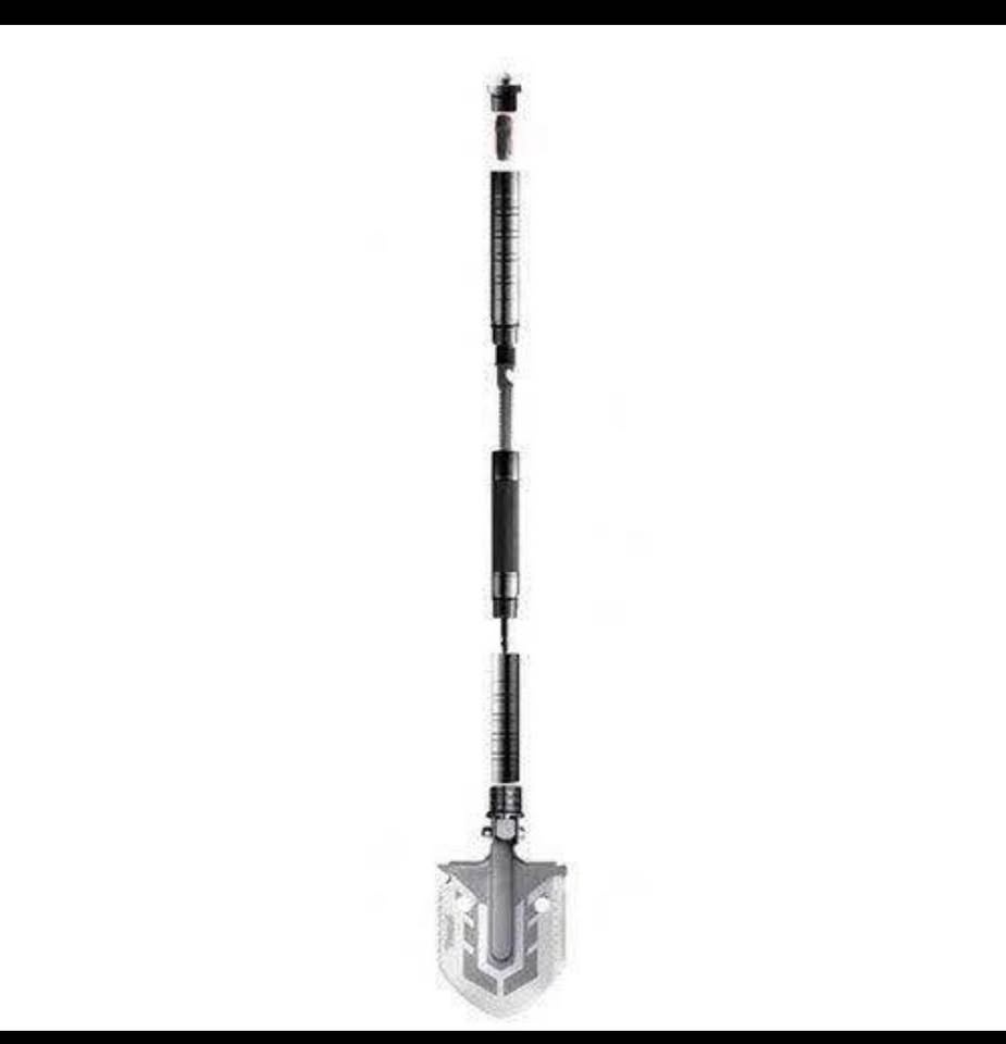 Foldable Military 5 in 1 Shovel - photo 3