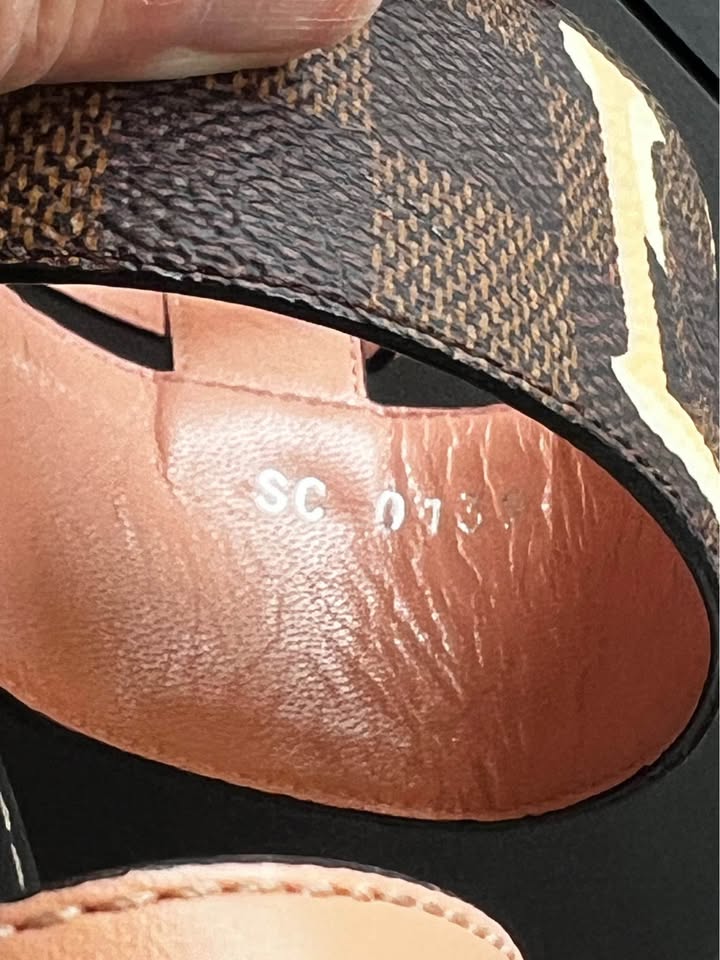 Louis Vuitton Passenger Flat Sandals - Damier Ebene (New) - photo 5