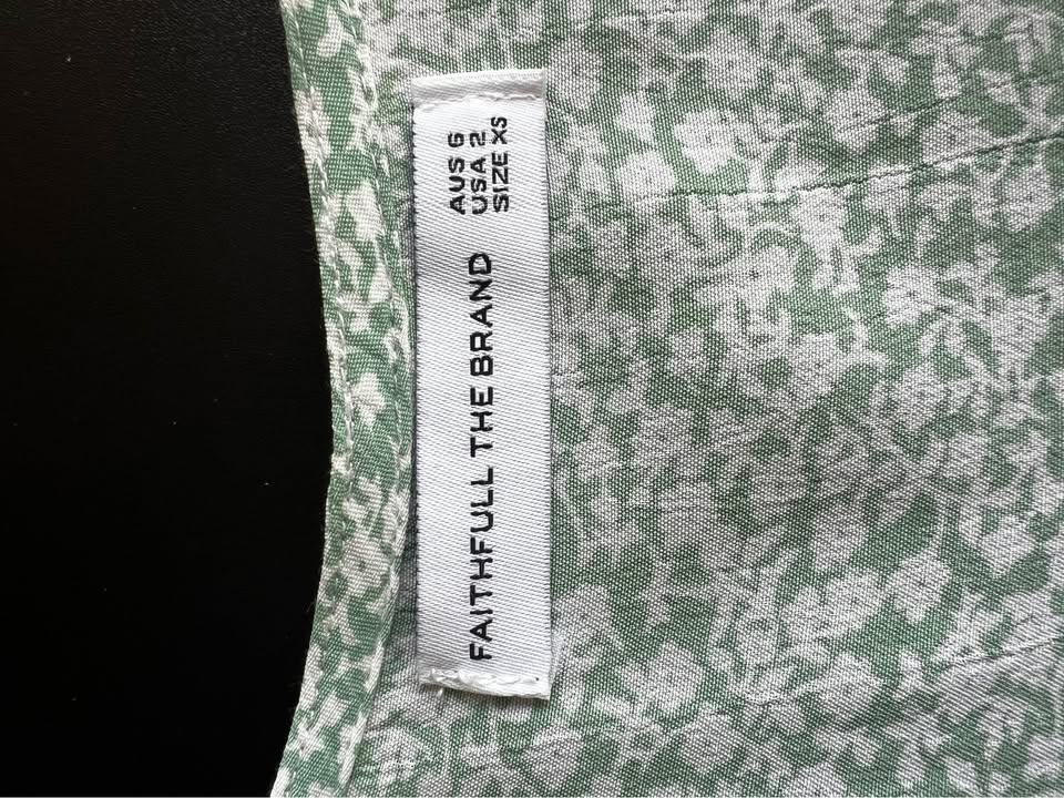 Faithful, the Brand, sage floral maxi dress - photo 3