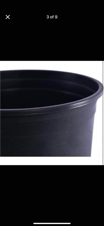 10 inch Plastic Plant Pots (2.8 Gallon, Heavy Duty) - photo 3