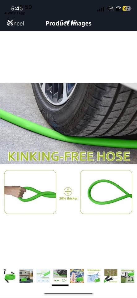 RV Drinking Water Hose 15 FT (with storage straps) - photo 5