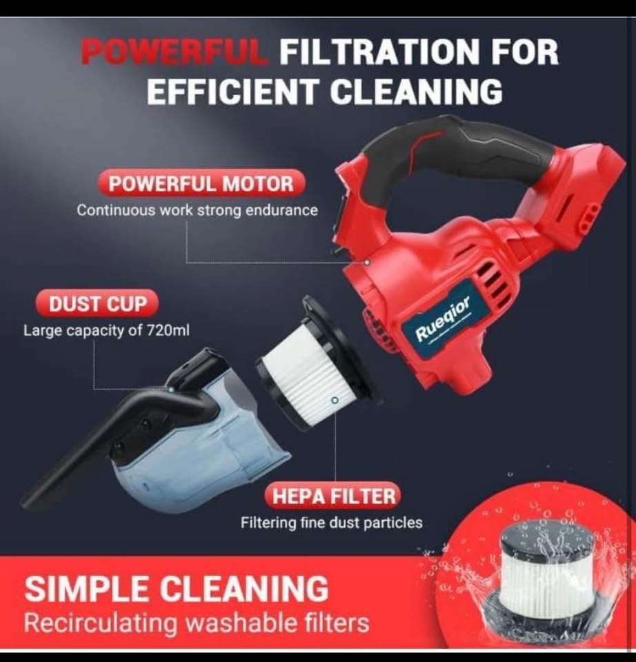 Cordless Vacuum for 18V Battery - photo 4