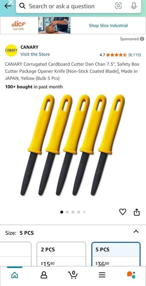 Brand new 7 corrugated cardboard cutters - photo 4