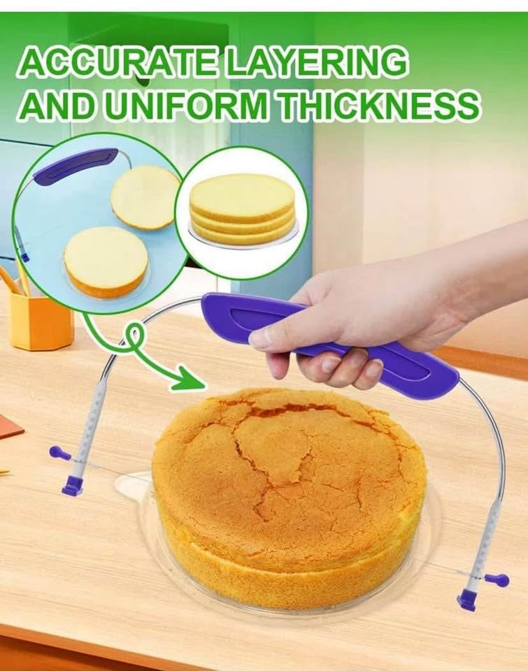 Brand new adjustable cake slicer / cake cutter