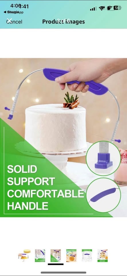 Brand new adjustable cake slicer / cake cutter - photo 3