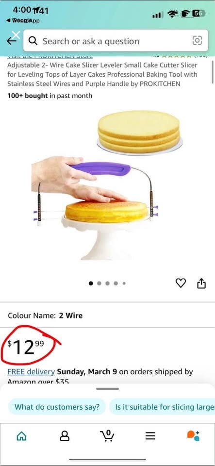 Brand new adjustable cake slicer / cake cutter - photo 5