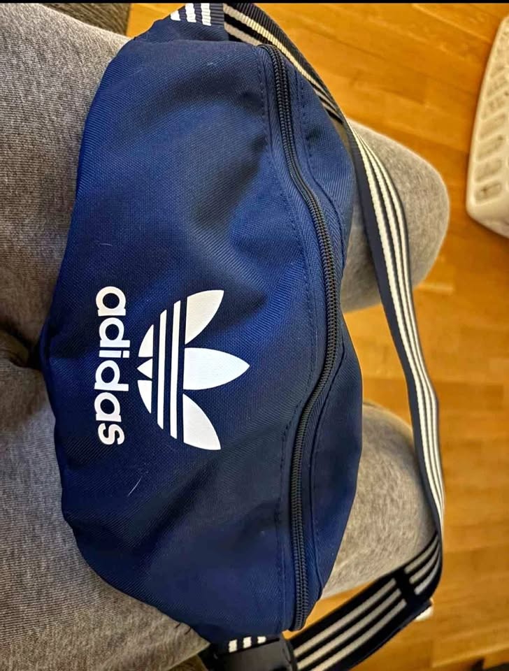 Adidas Navy Blue Belt Bag