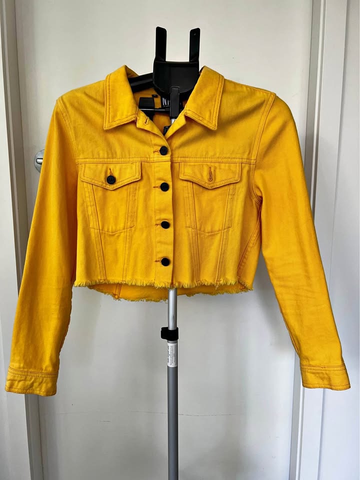 Nana Judy Vibrant Yellow Jean Jacket