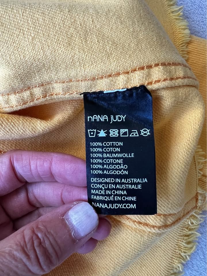 Nana Judy Vibrant Yellow Jean Jacket - photo 4