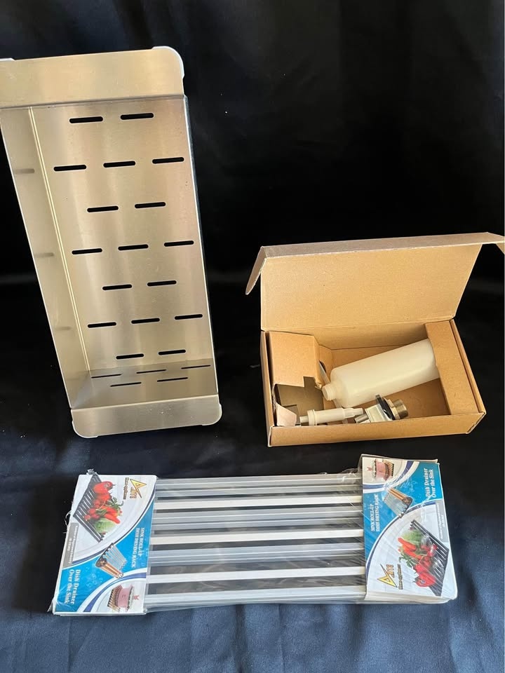 Stainless Steel Kitchen Sink w/ Accessories - photo 3