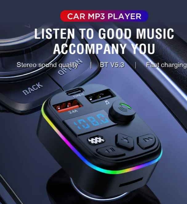 🚗✨ Smart FM Transmitter for Car with Remote Control ✨🚗 - photo 5