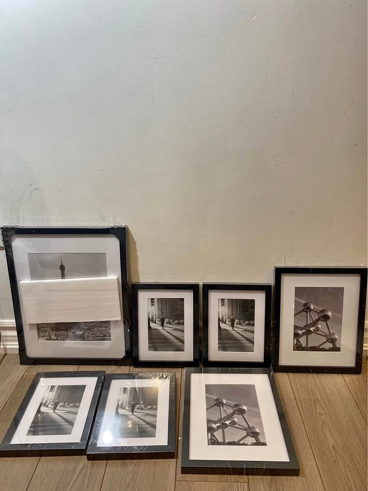 SONGMICS Collage Picture Frames, Set of 7