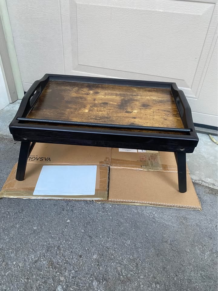 SONGMICS Bed Tray Table | Laptop Desk | IPad Stand - photo 2