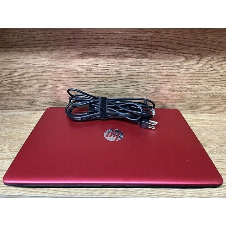 Red HP 15-bs234wm Laptop 15.6" (4GB RAM, 500GB HDD) Webcam DVD - photo 2