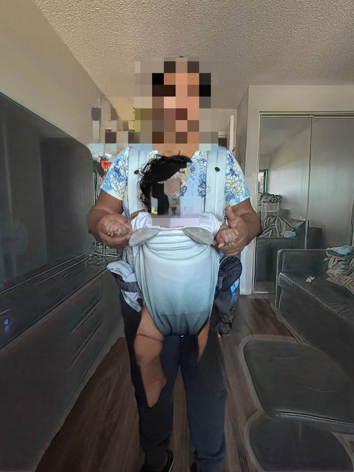 Baby carrier pouch