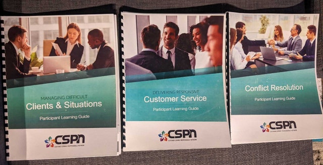 CSPN Professional Customer Service & Conflict Resolution Guides